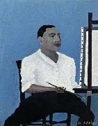 Horace pippin Self-Portrait oil on canvas